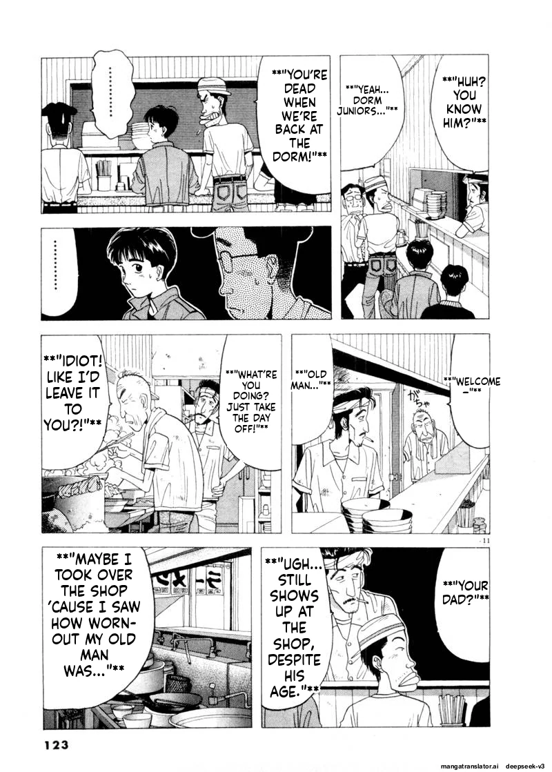 Tsurumoku Dokushin Ryou Chapter 79 - page 11