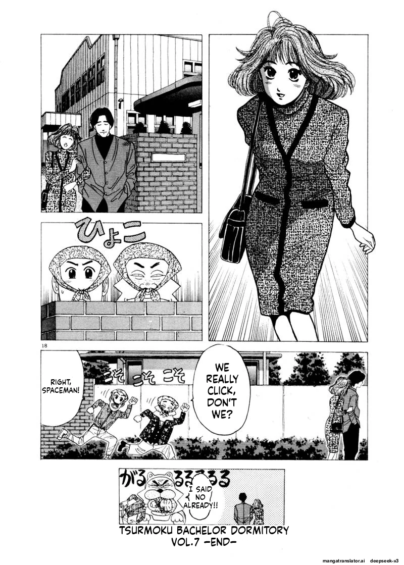 Tsurumoku Dokushin Ryou Chapter 84 - page 18