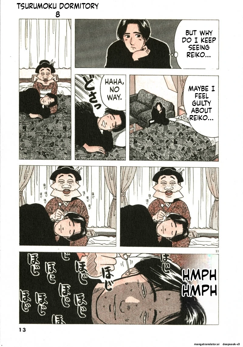 Tsurumoku Dokushin Ryou Chapter 85 - page 11