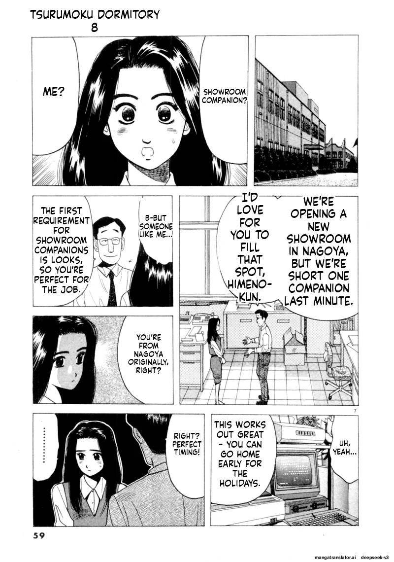 Tsurumoku Dokushin Ryou Chapter 88 - page 7