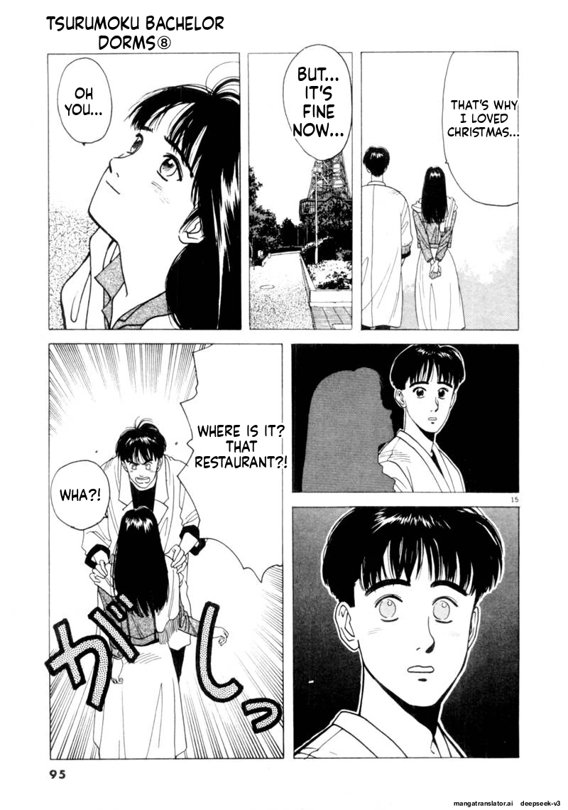 Tsurumoku Dokushin Ryou Chapter 90 - page 15