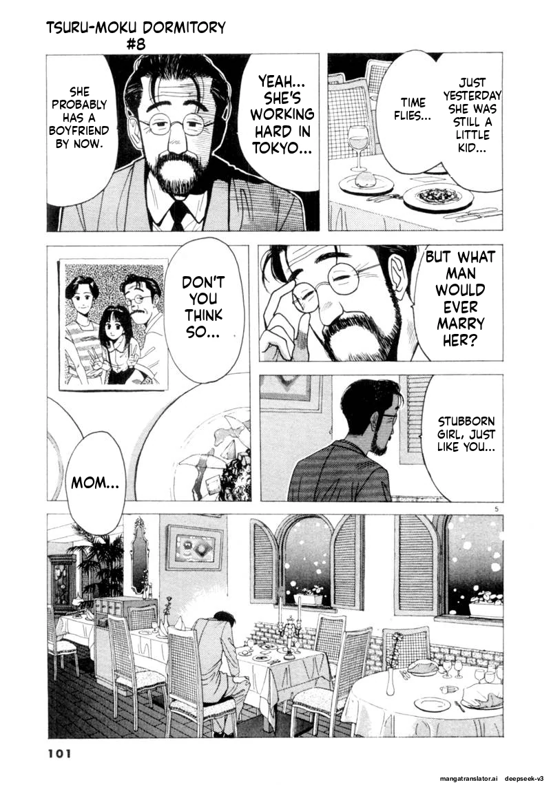 Tsurumoku Dokushin Ryou Chapter 91 - page 5