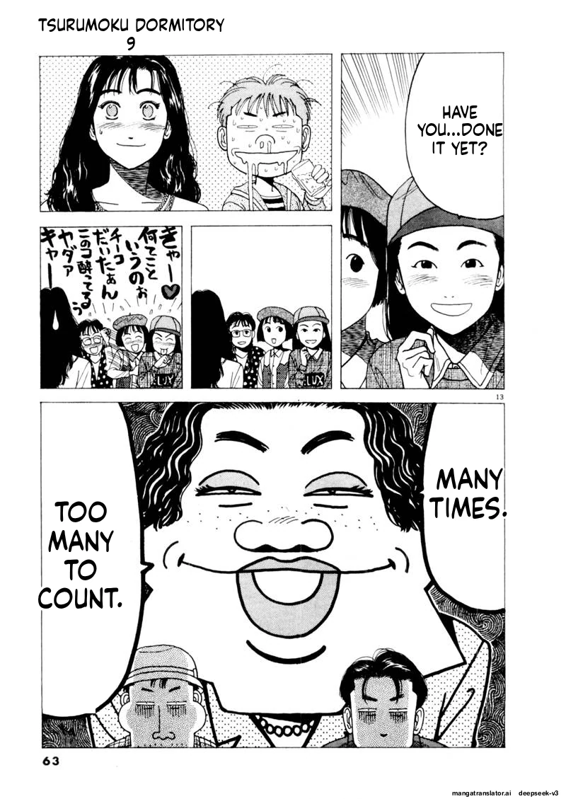 Tsurumoku Dokushin Ryou Chapter 101 - page 13