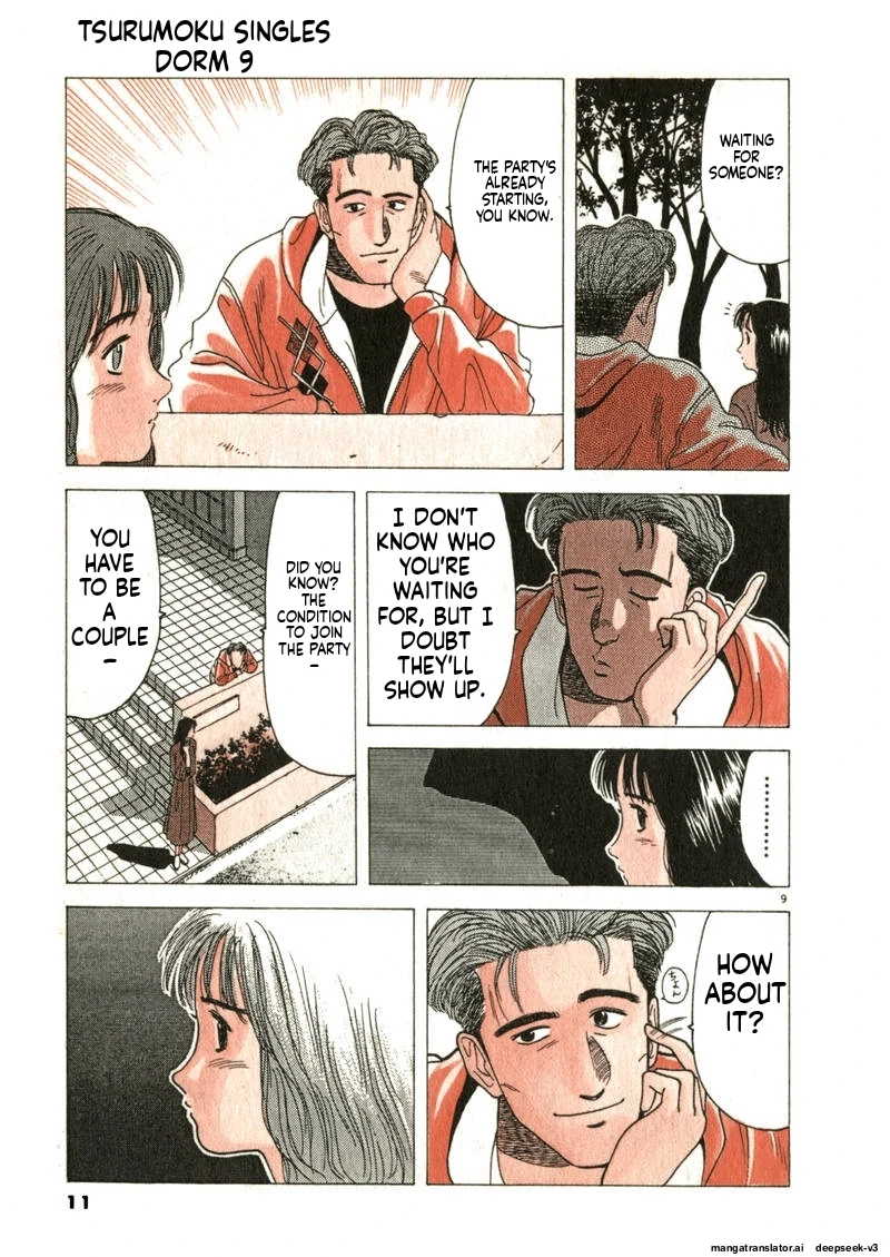 Tsurumoku Dokushin Ryou Chapter 98 - page 9