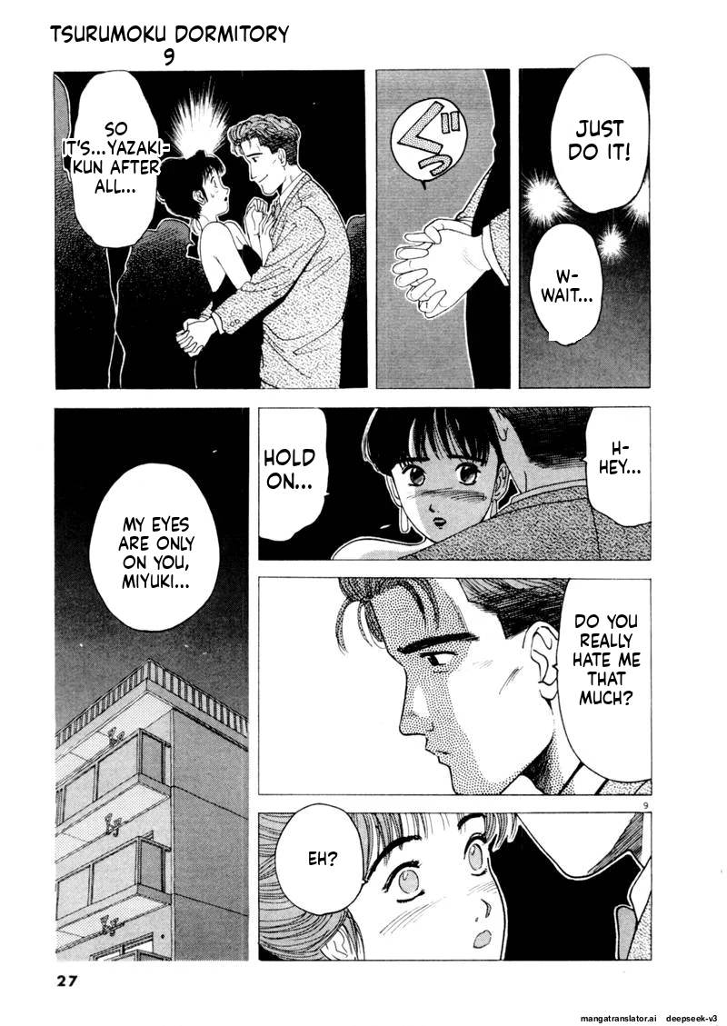 Tsurumoku Dokushin Ryou Chapter 99 - page 9