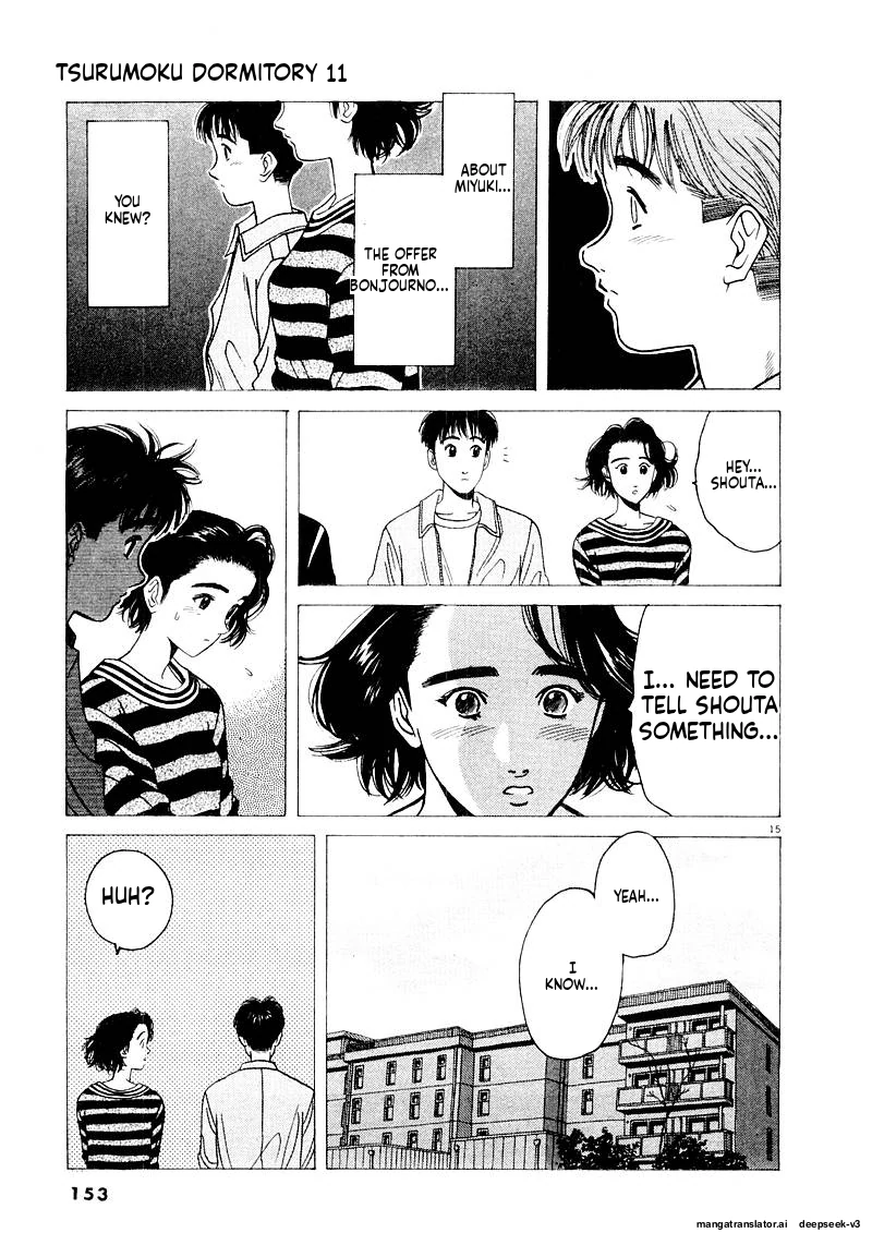 Tsurumoku Dokushin Ryou Chapter 132 - page 15