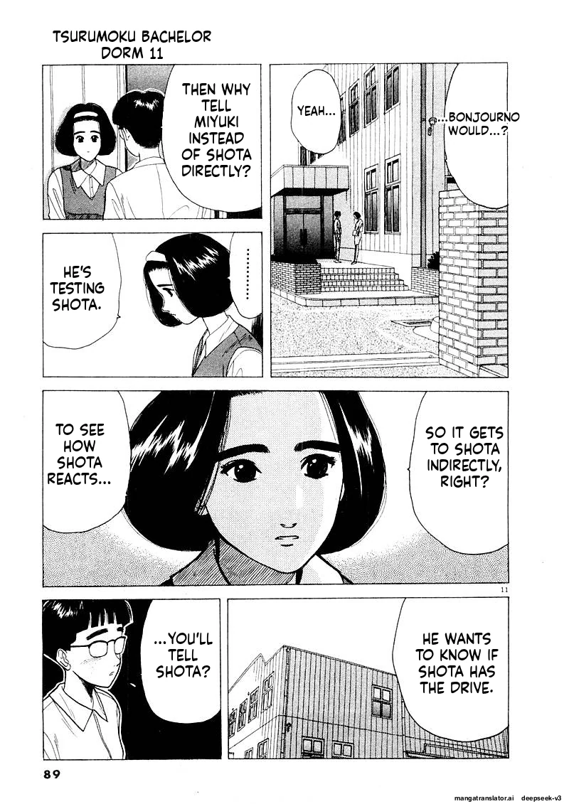 Tsurumoku Dokushin Ryou Chapter 128 - page 11