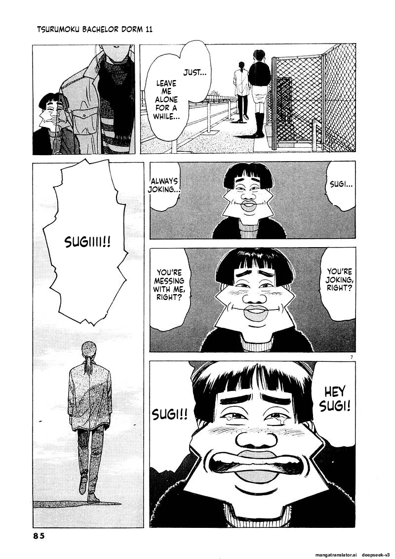 Tsurumoku Dokushin Ryou Chapter 128 - page 7