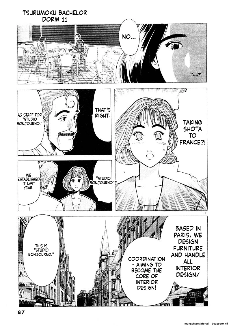 Tsurumoku Dokushin Ryou Chapter 128 - page 9