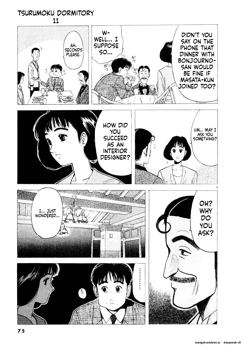 Tsurumoku Dokushin Ryou Chapter 127 - page 9