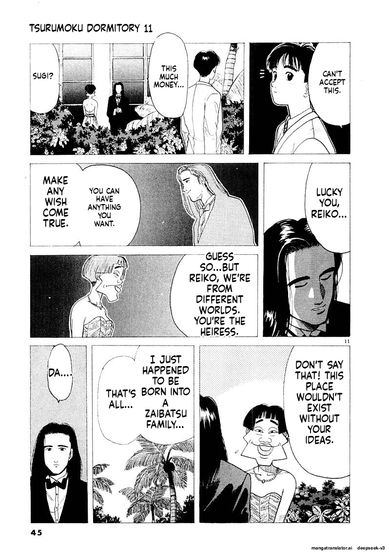 Tsurumoku Dokushin Ryou Chapter 125 - page 11