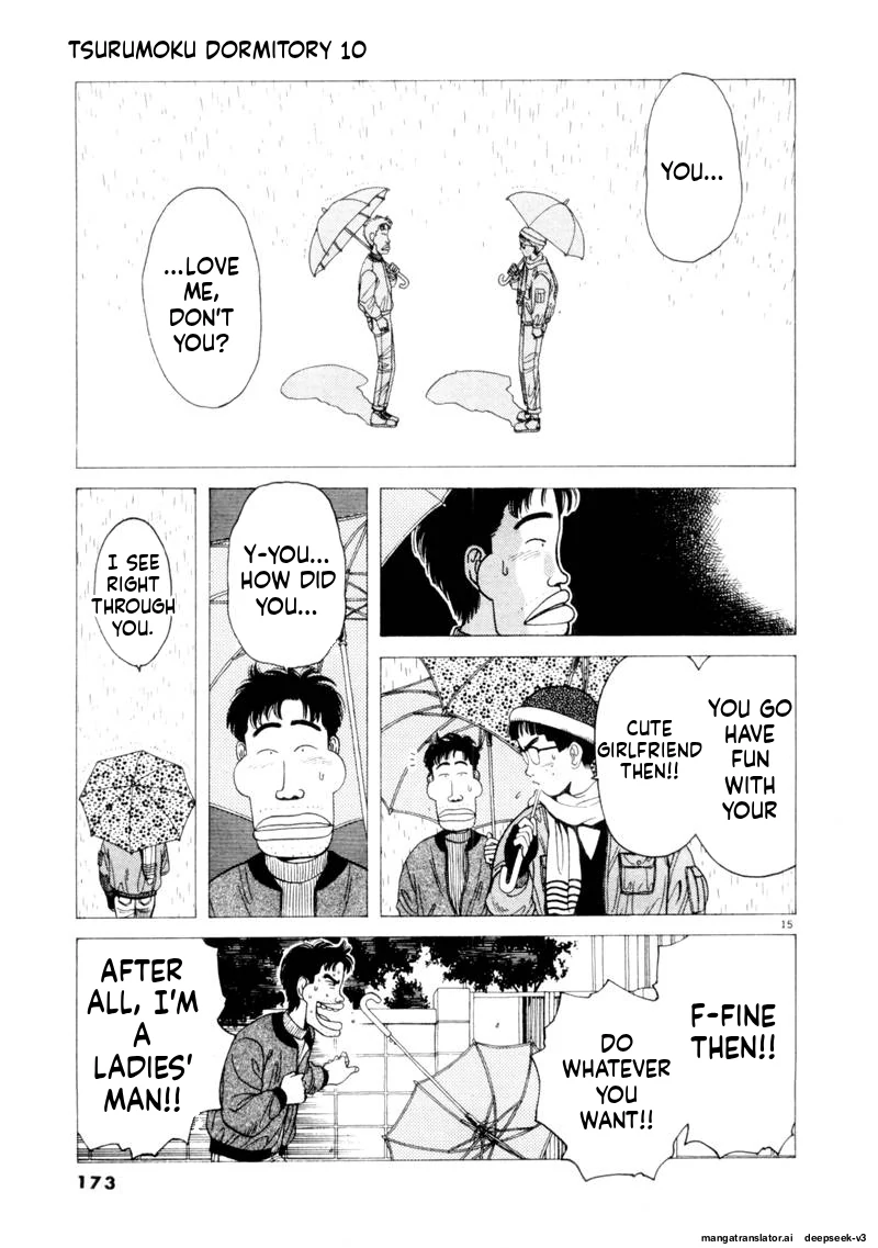 Tsurumoku Dokushin Ryou Chapter 120 - page 15