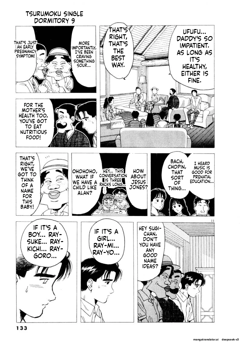 Tsurumoku Dokushin Ryou Chapter 105 - page 11