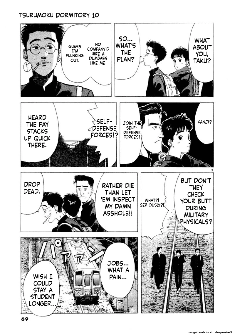 Tsurumoku Dokushin Ryou Chapter 114 - page 3