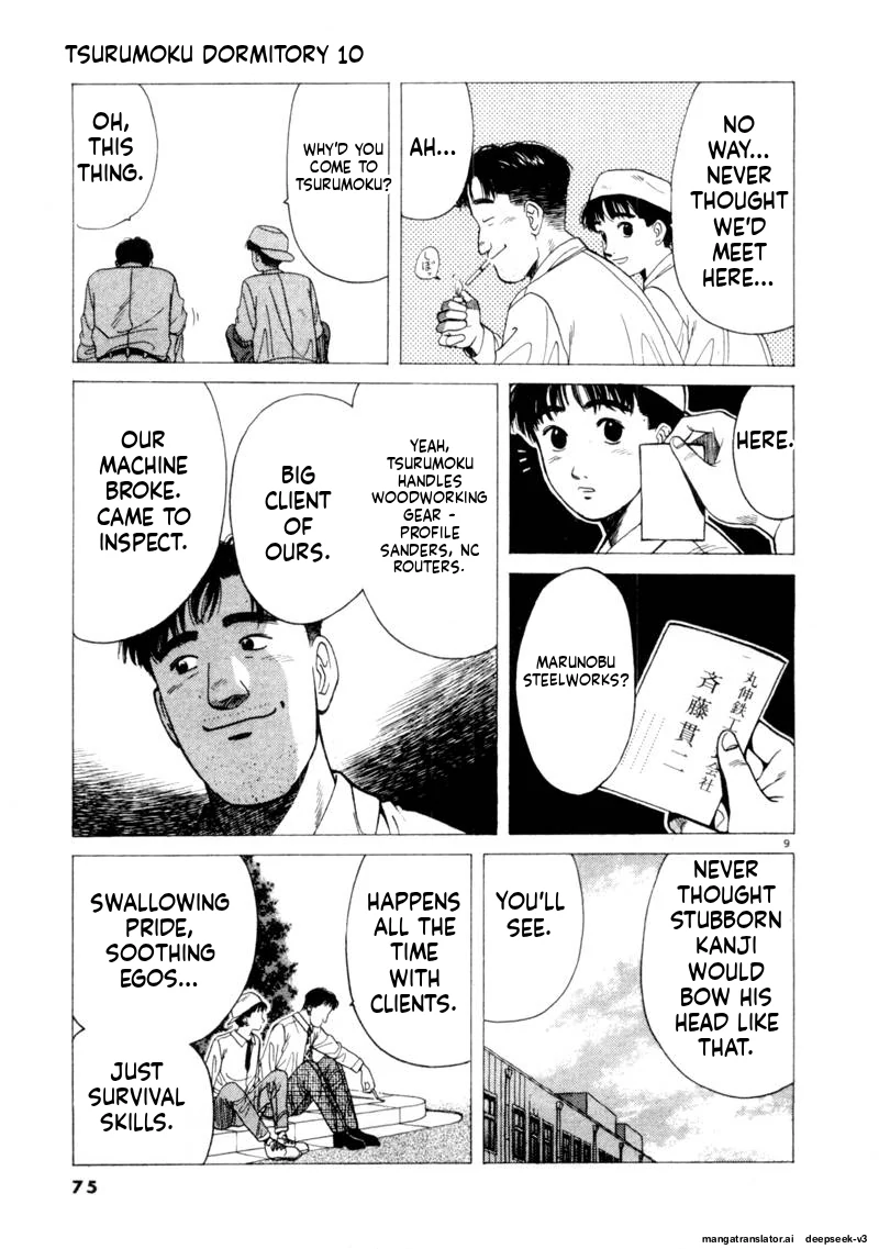 Tsurumoku Dokushin Ryou Chapter 114 - page 9