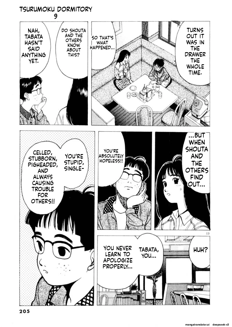 Tsurumoku Dokushin Ryou Chapter 109 - page 13