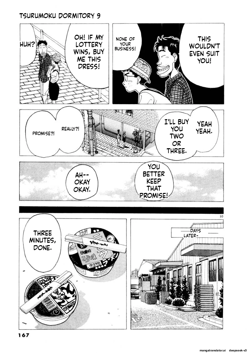 Tsurumoku Dokushin Ryou Chapter 107 - page 9