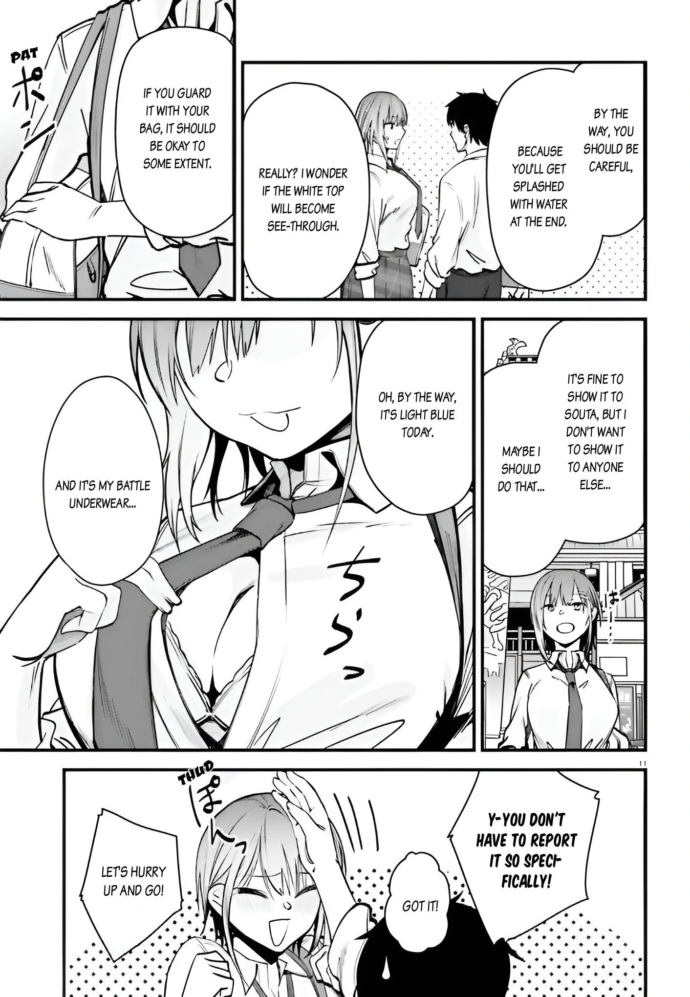 The Handsome Girl Who Stole My Girlfriend Seems to Be After Me Now Chapter 14 - page 11