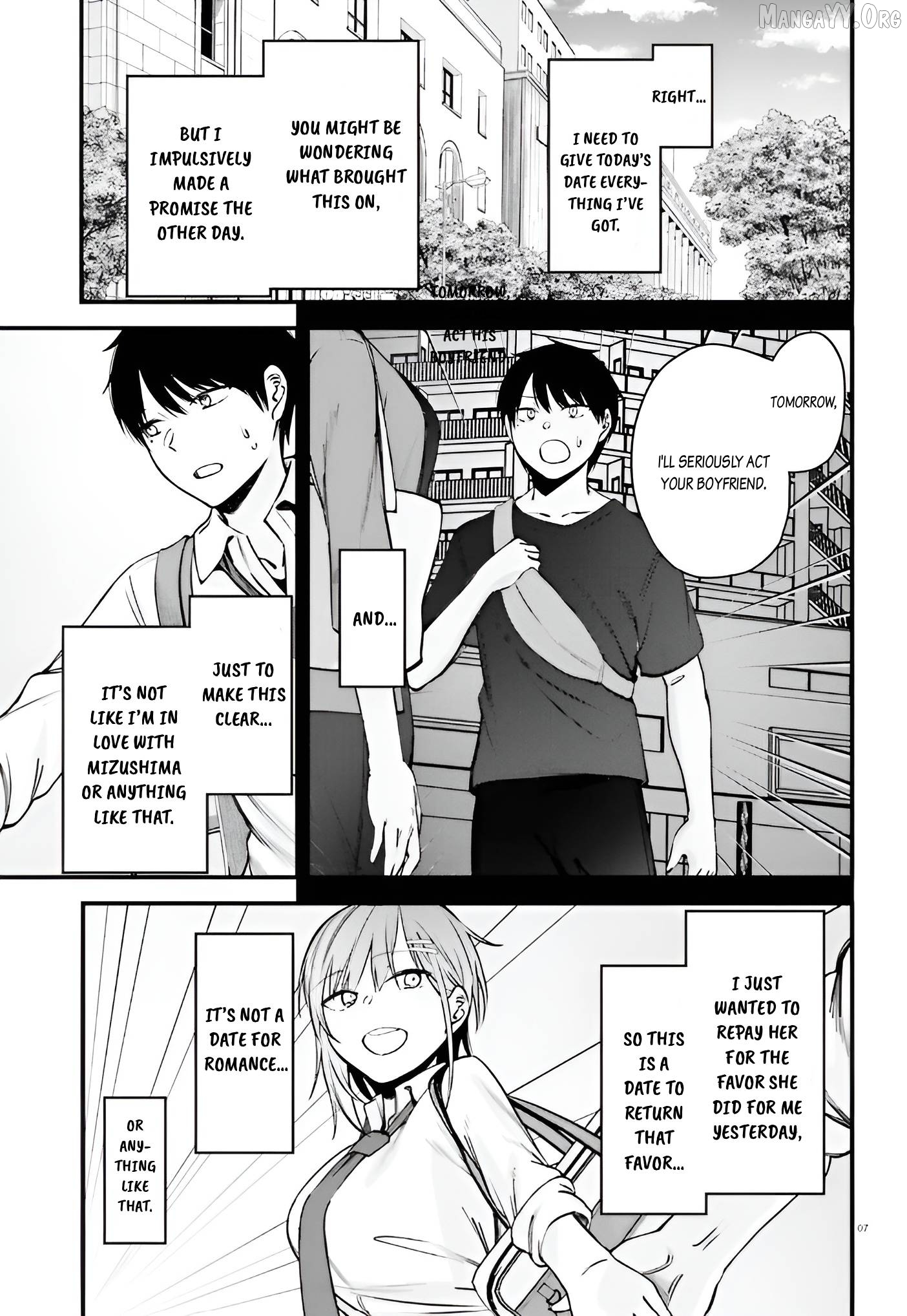 The Handsome Girl Who Stole My Girlfriend Seems to Be After Me Now Chapter 14 - page 7
