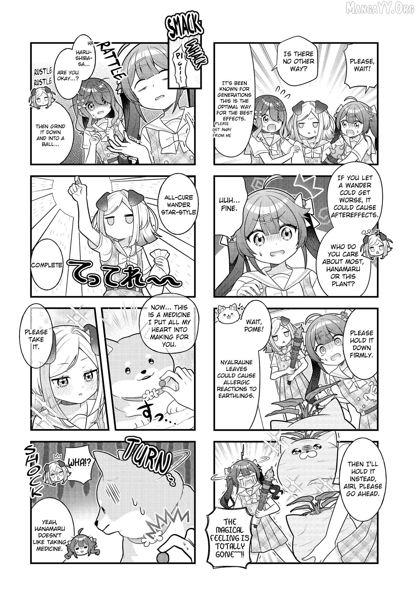 Mahou Shiba Inu★Hanamaru Chapter 15 - page 4