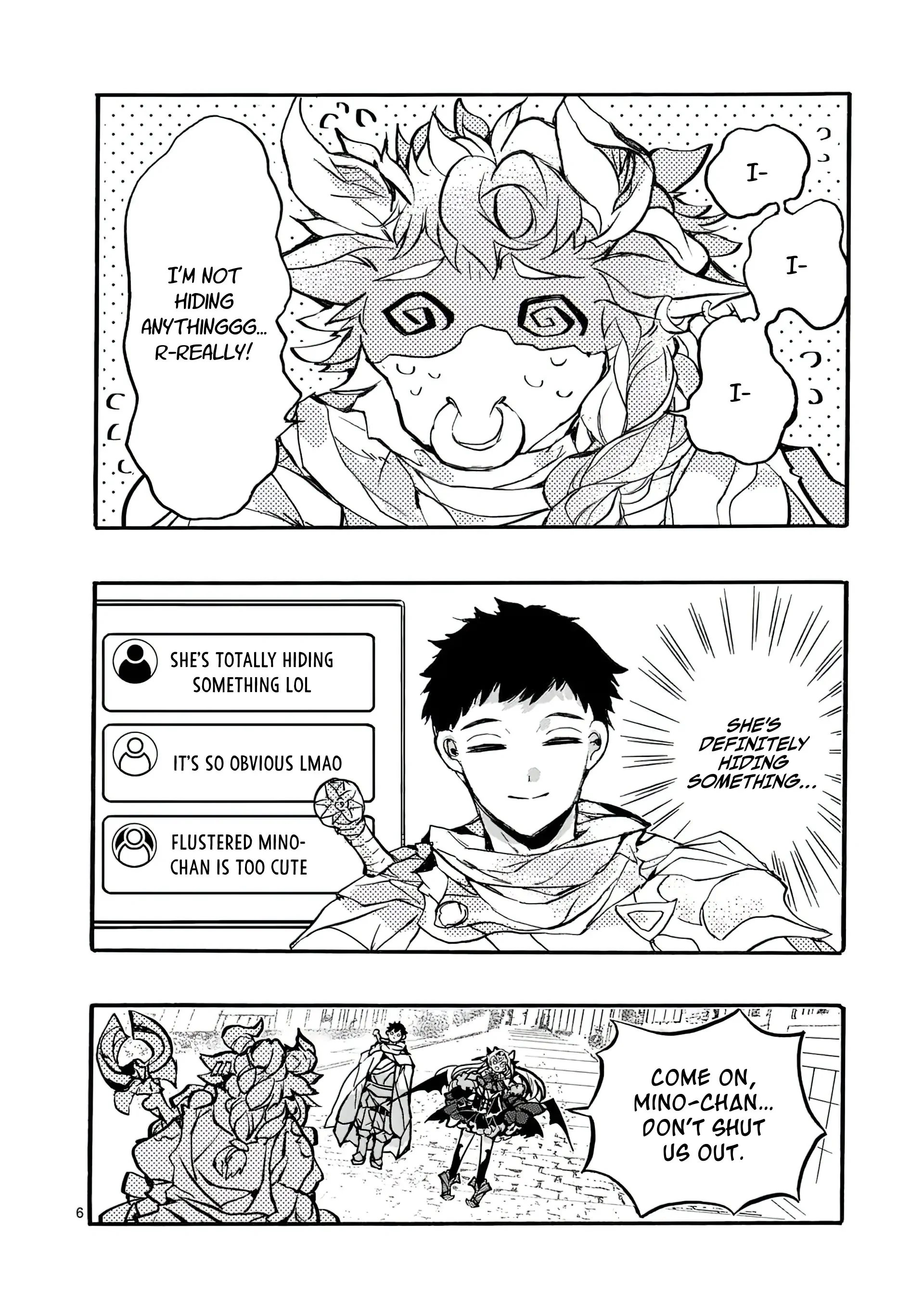 Yamiochi Yuusha no Haishin Haishin~Tsuihousare, Kakushi Boss Beya ni Hourikomareta Kekka, Boss to Tansakushagari Haishin wo Hajimeru~@comic Chapter 8.1 - page 6