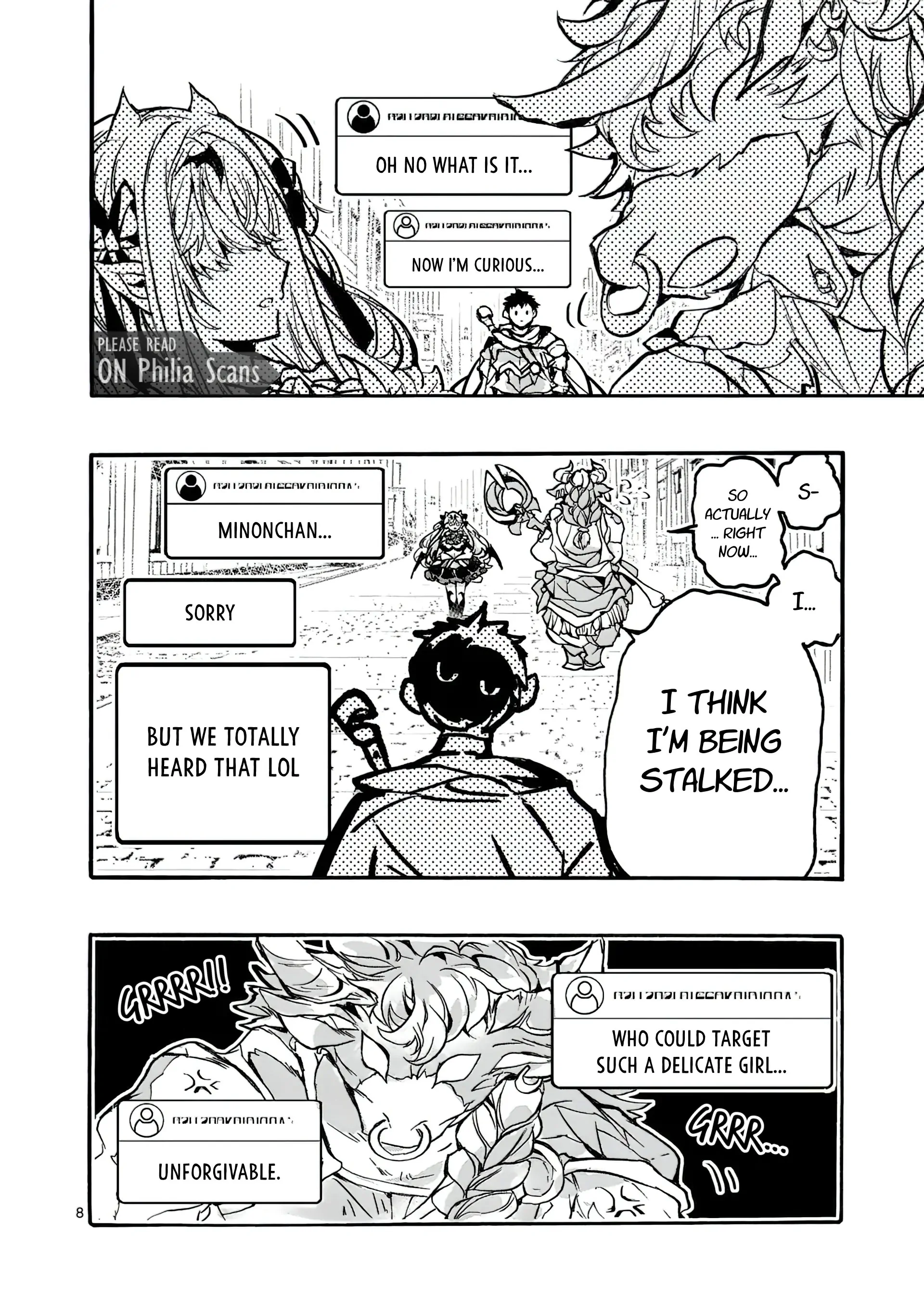 Yamiochi Yuusha no Haishin Haishin~Tsuihousare, Kakushi Boss Beya ni Hourikomareta Kekka, Boss to Tansakushagari Haishin wo Hajimeru~@comic Chapter 8.1 - page 8