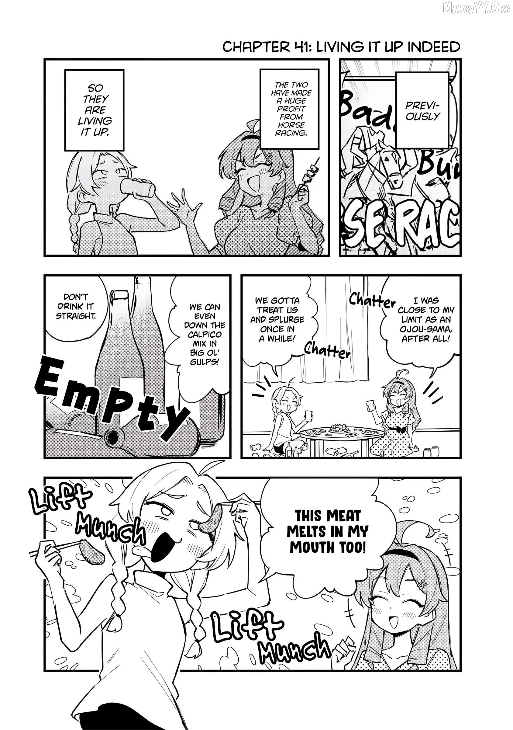 Bakushin Ojou-sama Dou! Chapter 41 - page 2