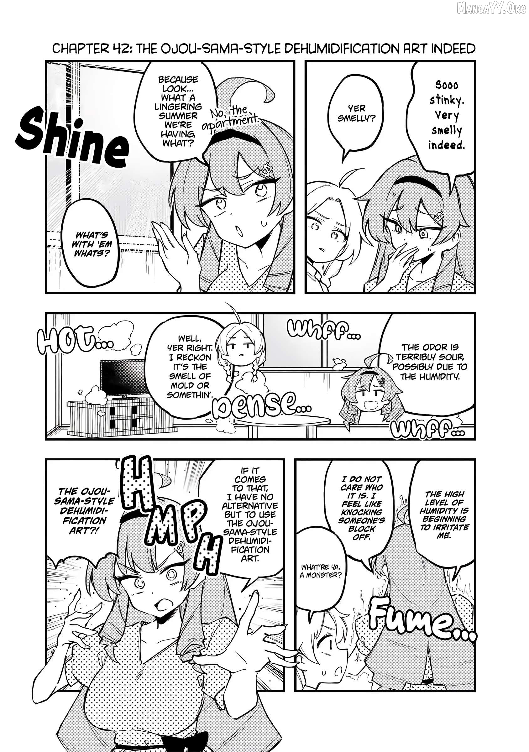 Bakushin Ojou-sama Dou! Chapter 42 - page 1