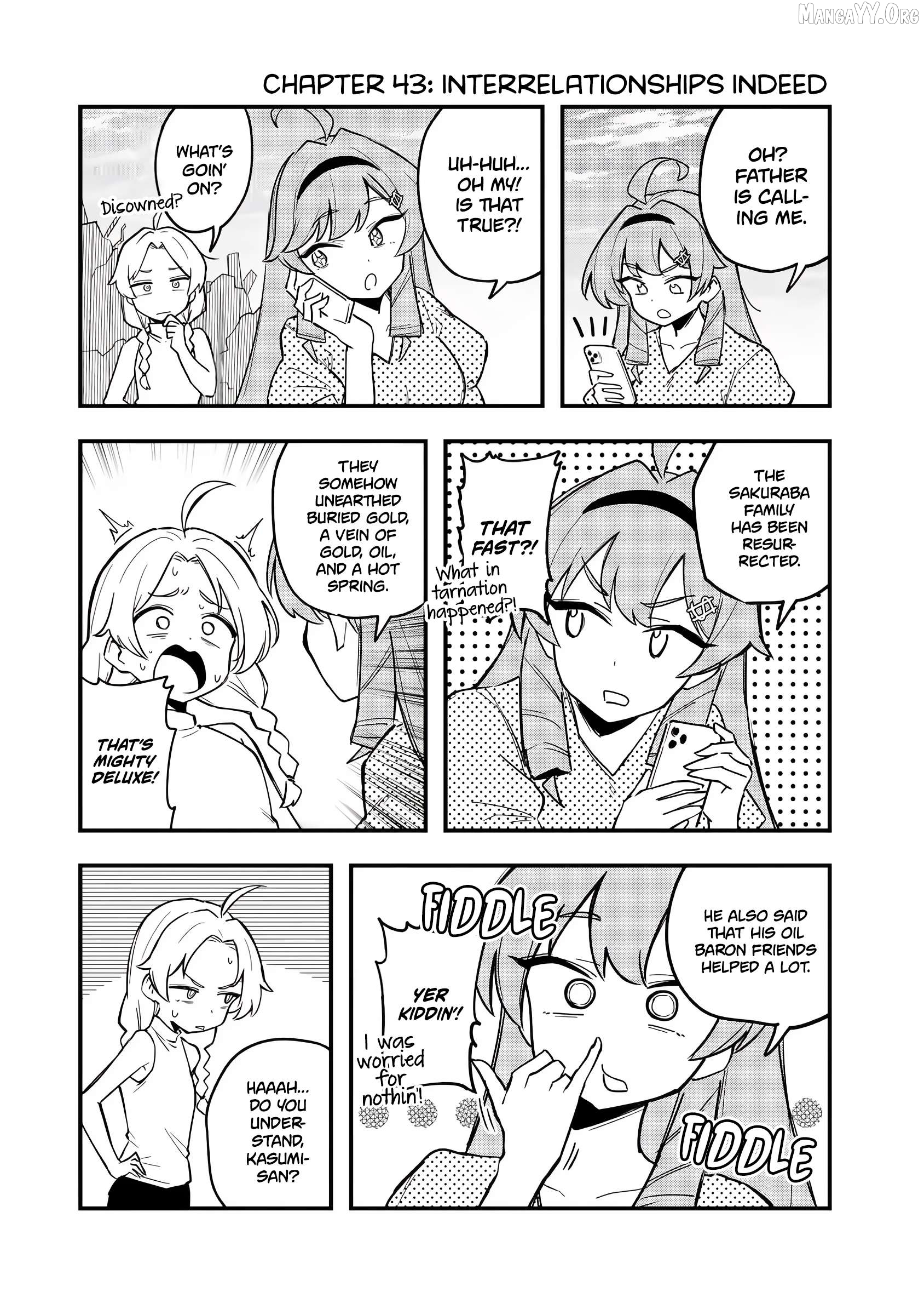 Bakushin Ojou-sama Dou! Chapter 43 - page 1