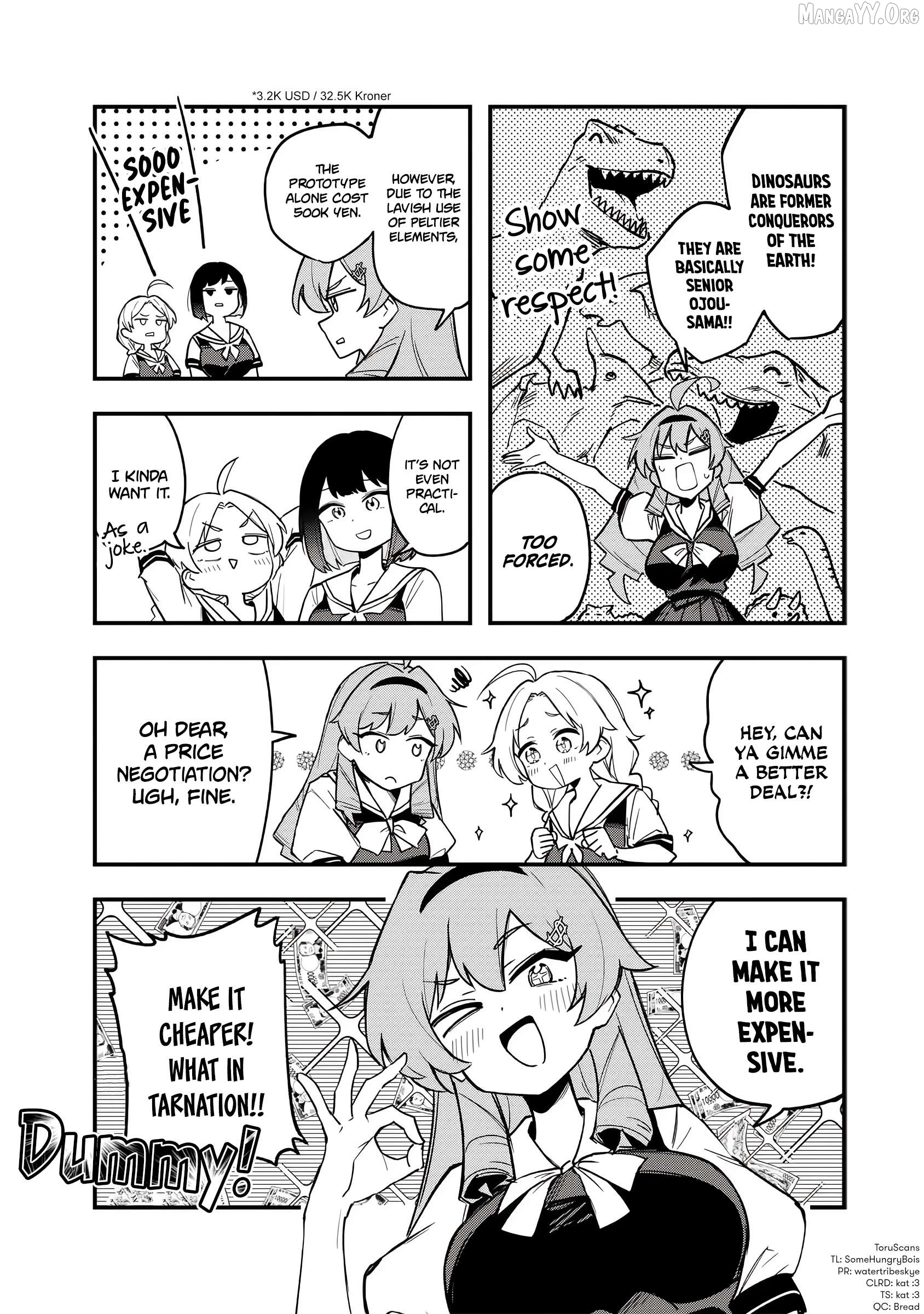 Bakushin Ojou-sama Dou! Chapter 46 - page 2