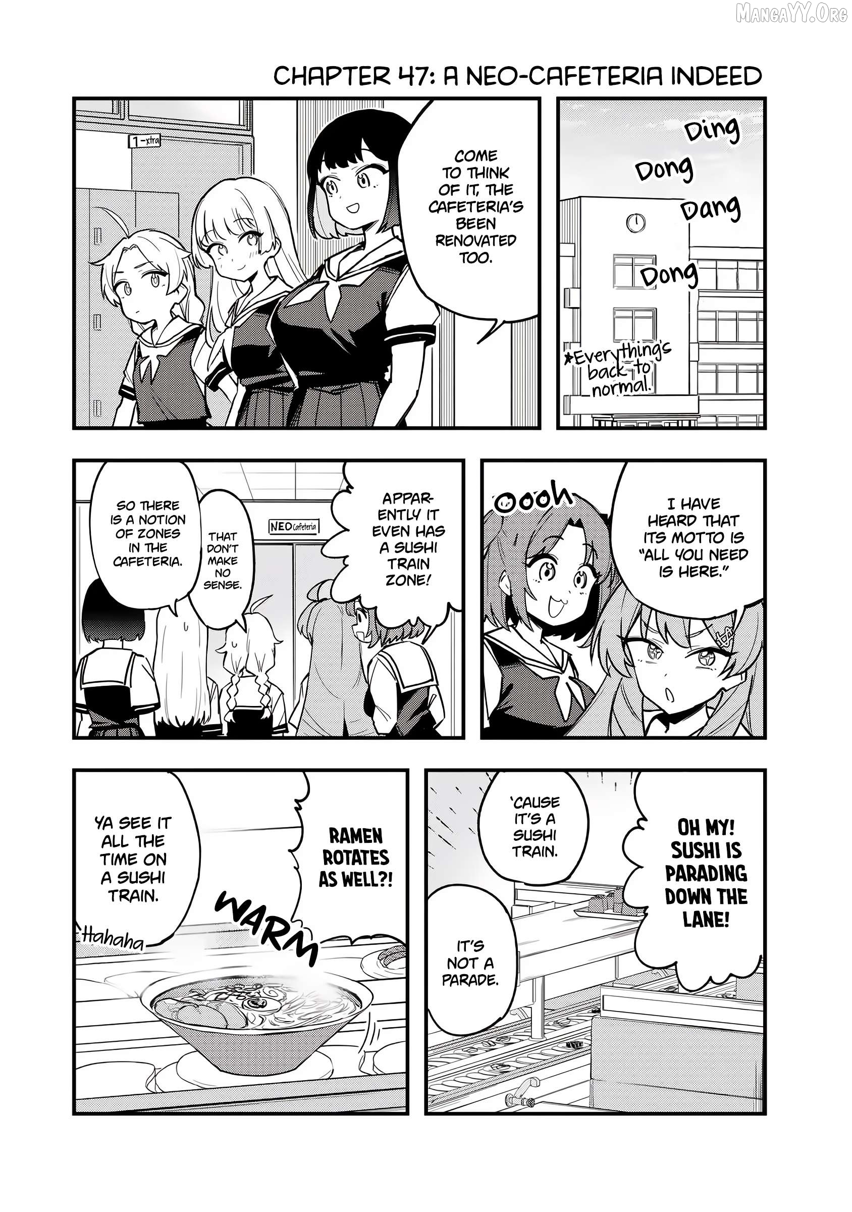 Bakushin Ojou-sama Dou! Chapter 47 - page 1