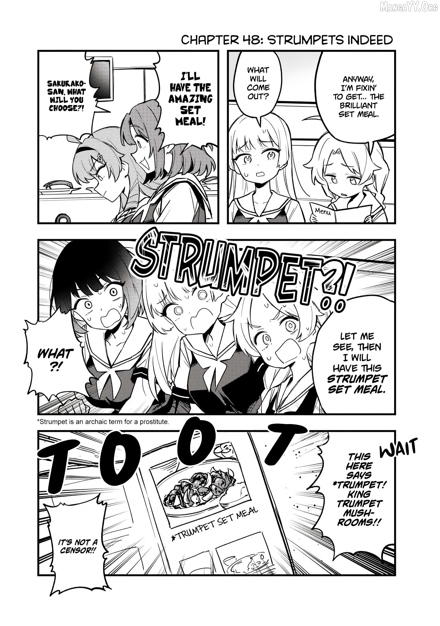 Bakushin Ojou-sama Dou! Chapter 48 - page 1