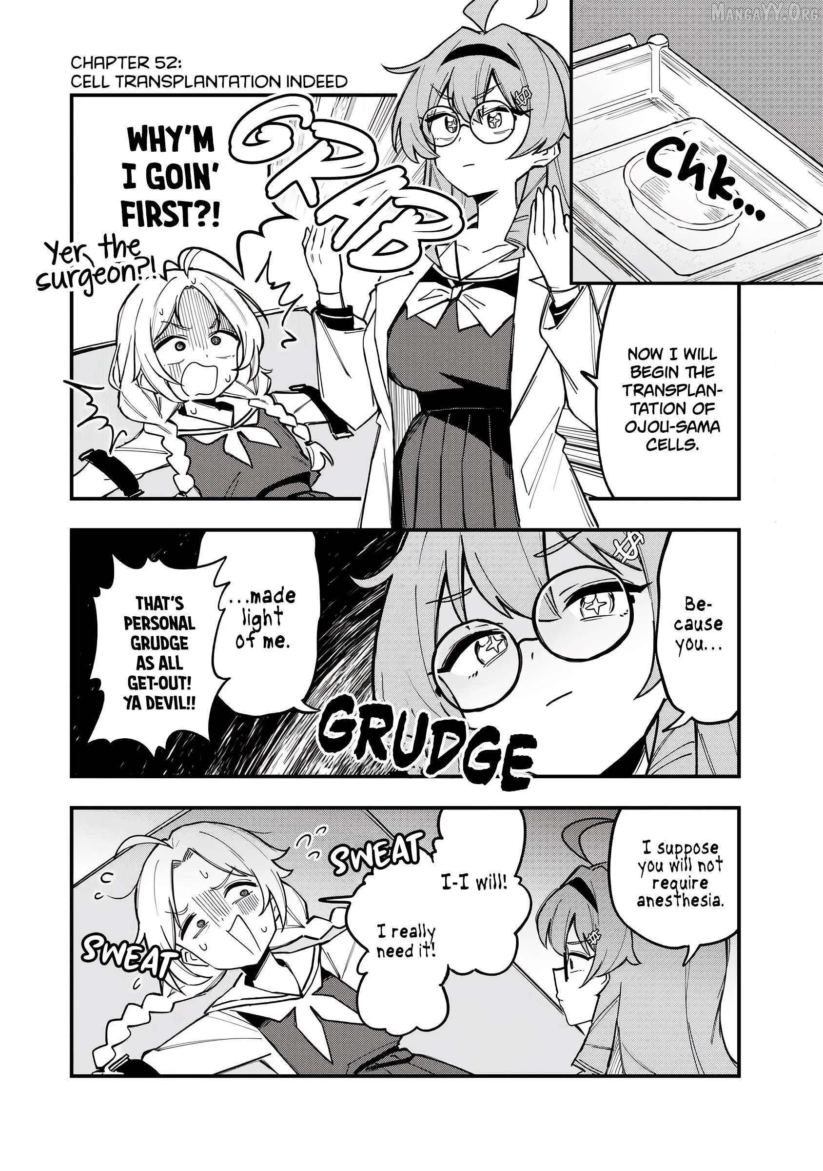 Bakushin Ojou-sama Dou! Chapter 52 - page 1