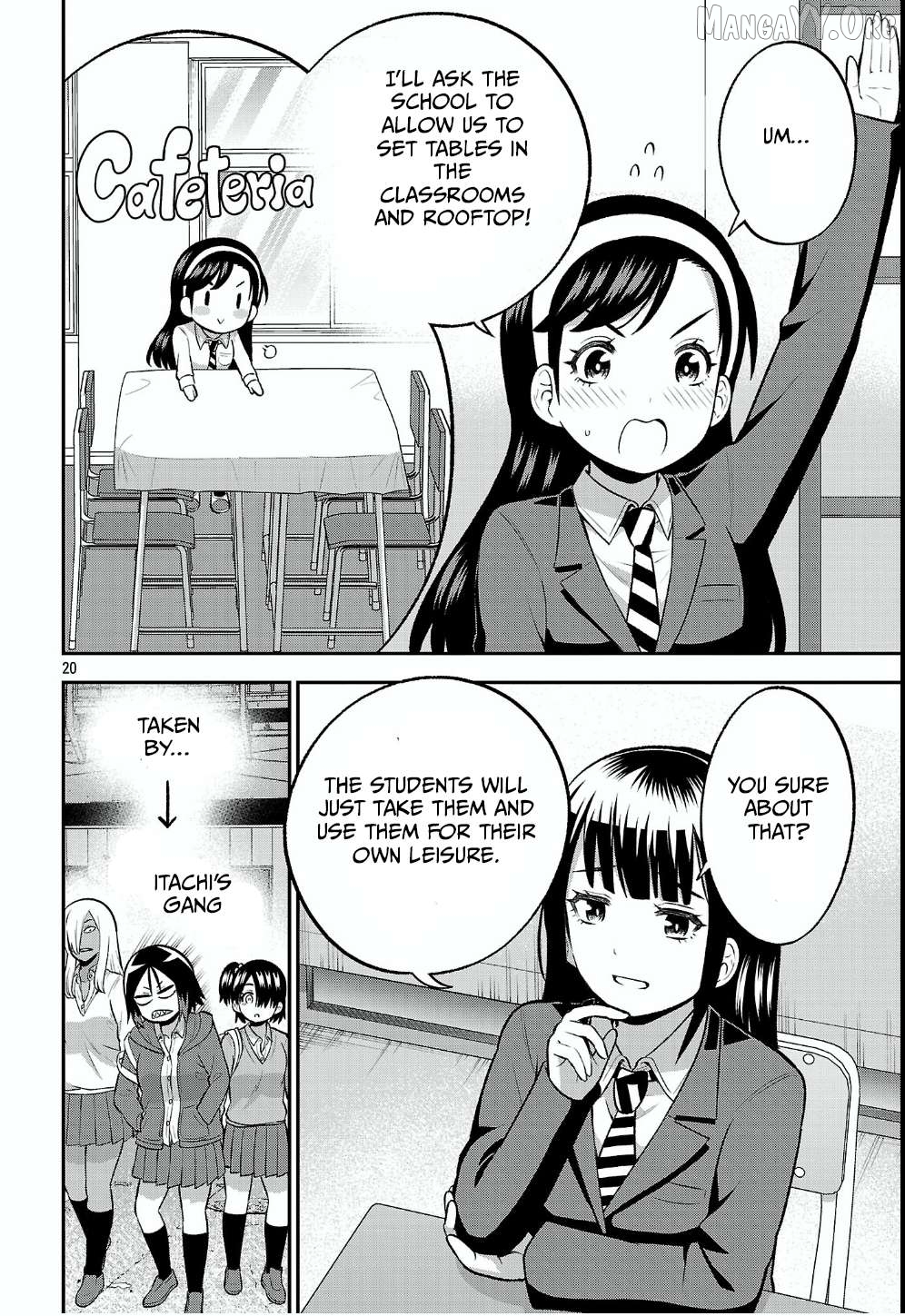 Yankee JK Kuzuhana-chan: Another Side of the Heroine Chapter 15 - page 20