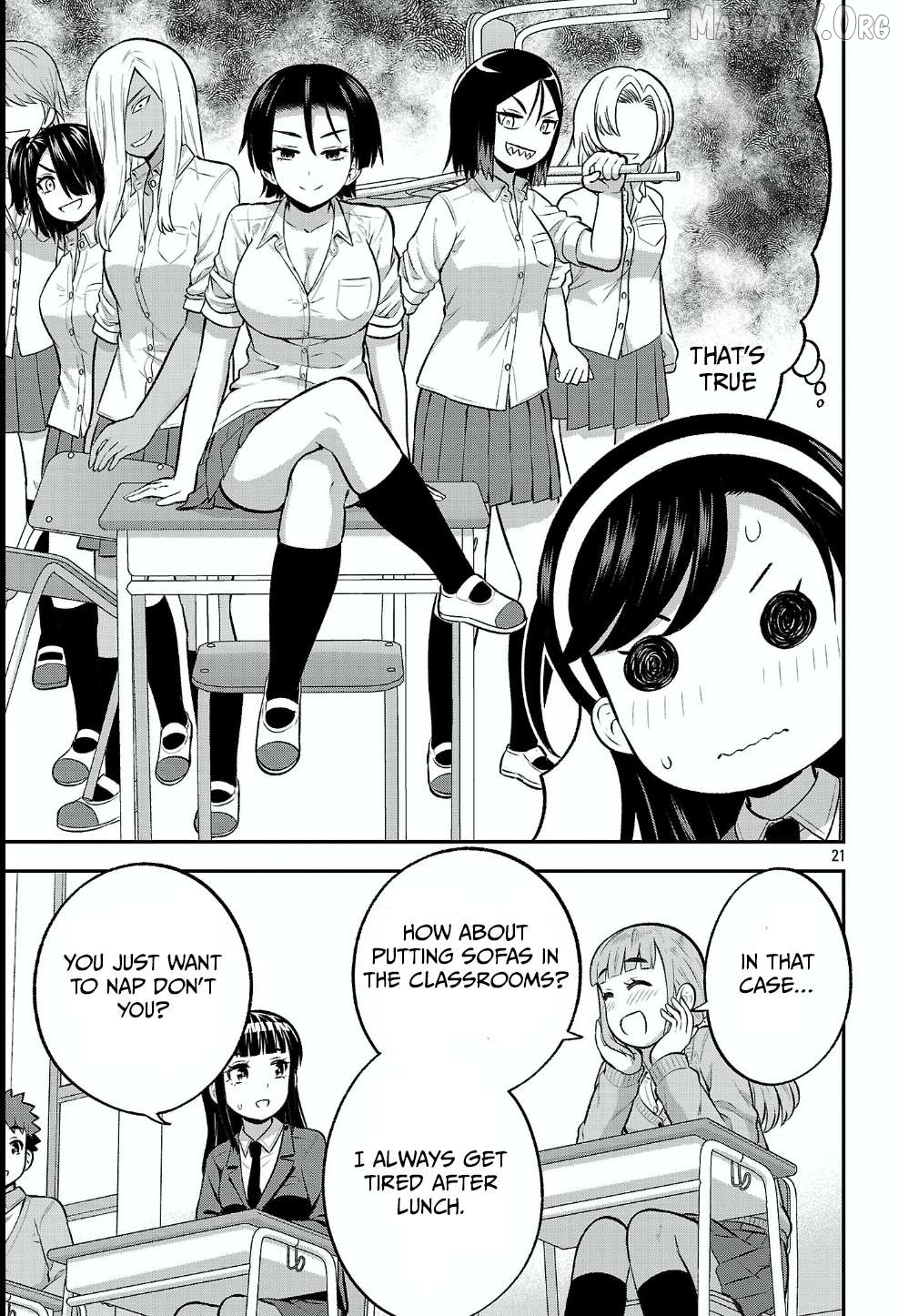Yankee JK Kuzuhana-chan: Another Side of the Heroine Chapter 15 - page 21