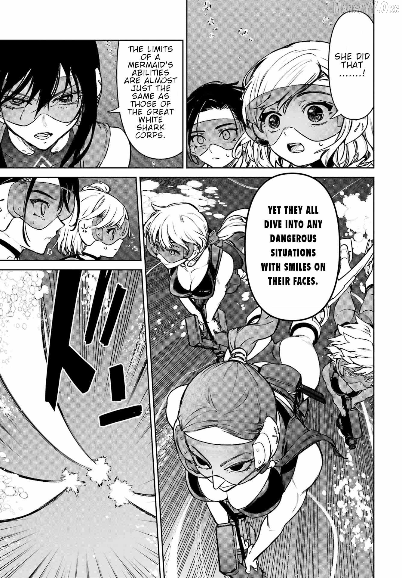 Gakuen Sensuikan-tai: Mermaid Girls Chapter 12 - page 10
