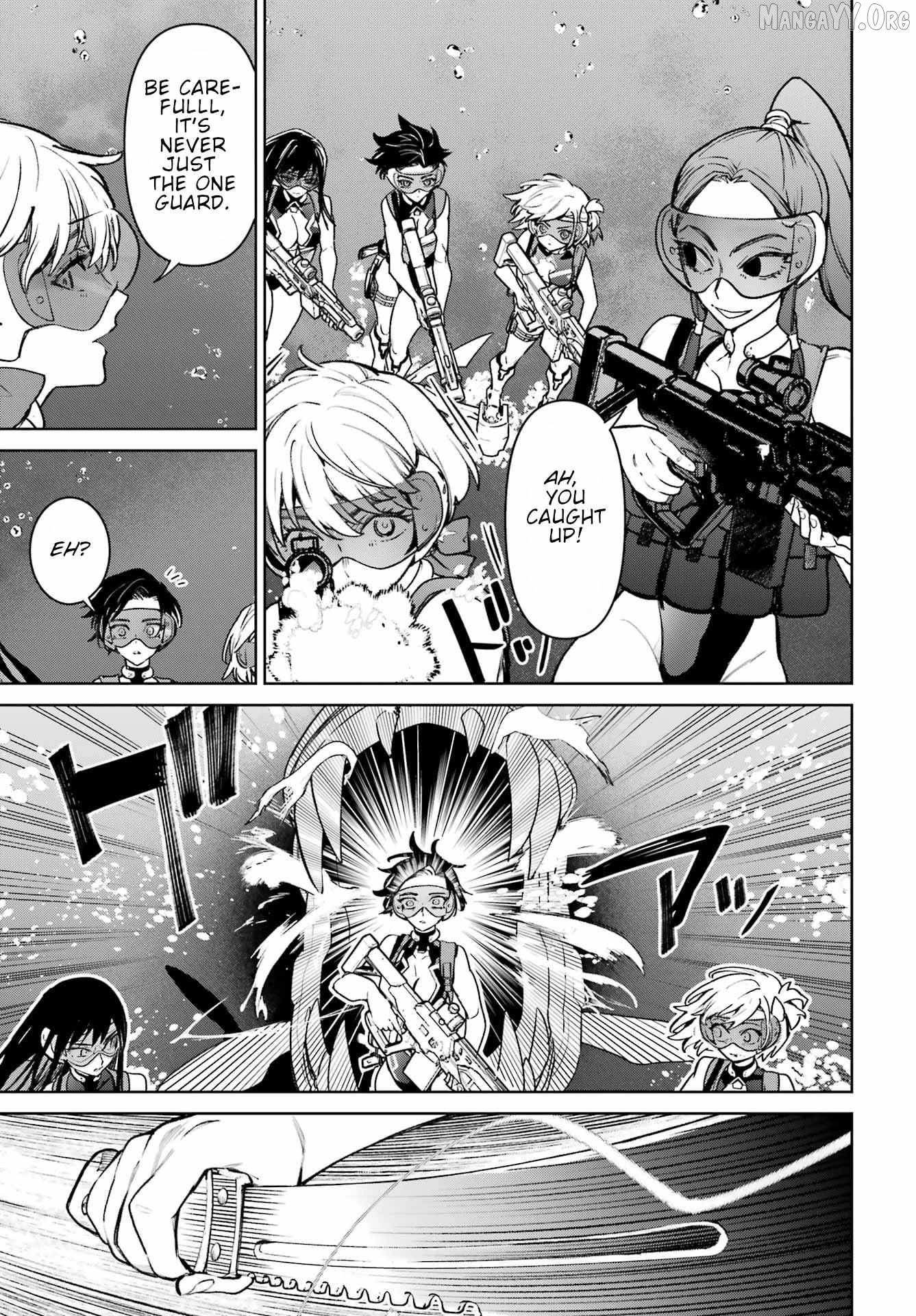 Gakuen Sensuikan-tai: Mermaid Girls Chapter 12 - page 16