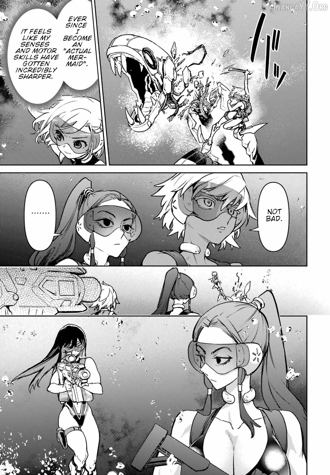 Gakuen Sensuikan-tai: Mermaid Girls Chapter 12 - page 18