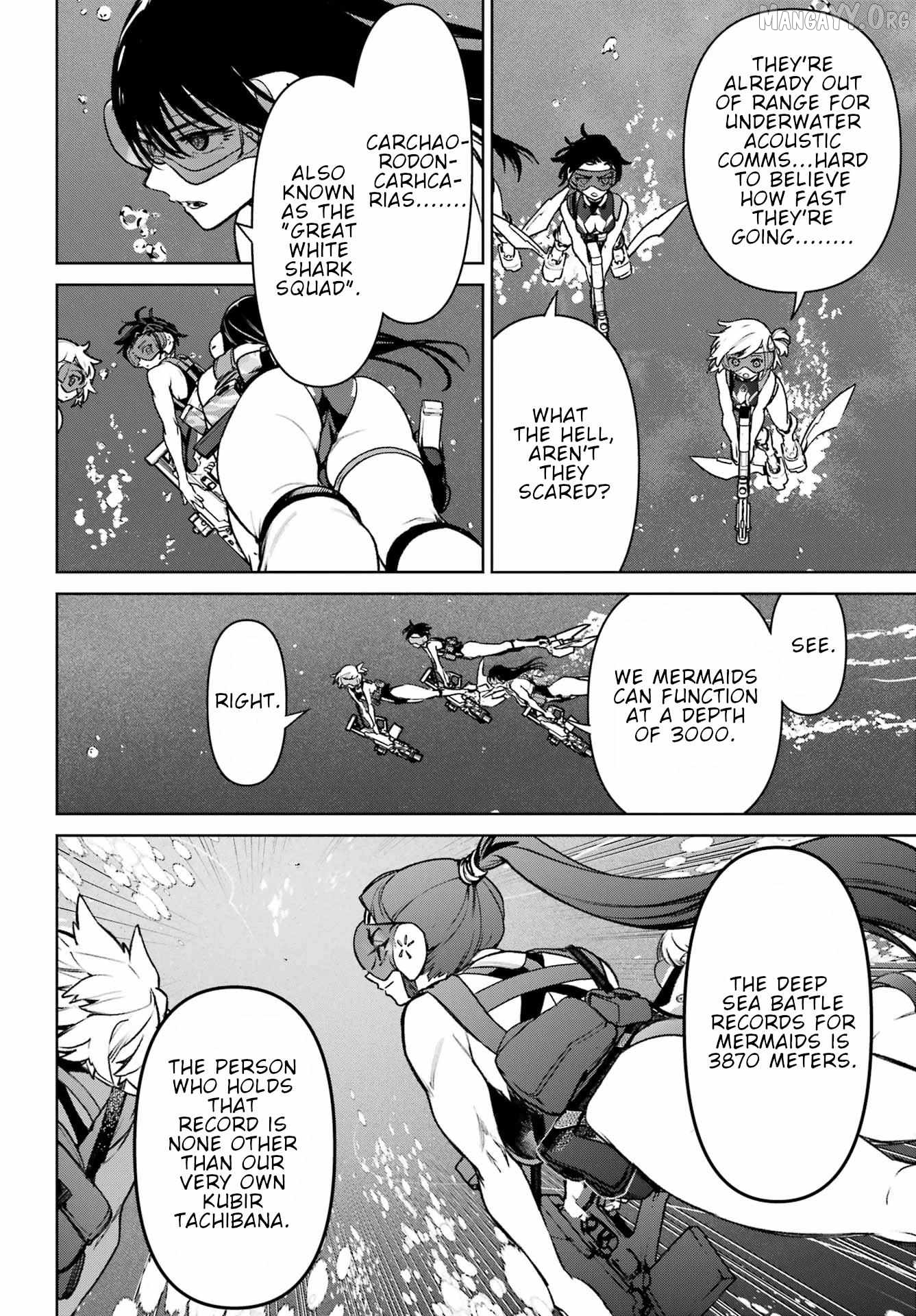 Gakuen Sensuikan-tai: Mermaid Girls Chapter 12 - page 9