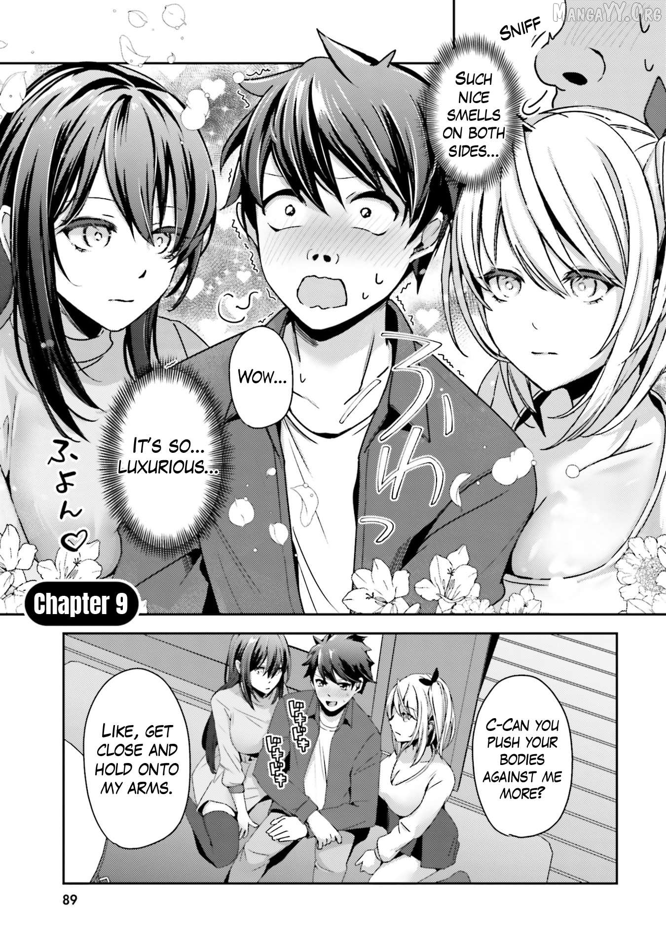 Te ni iretan saimin apuri de yume no haaremu seikatsu o okuritai Chapter 9.1 - page 2