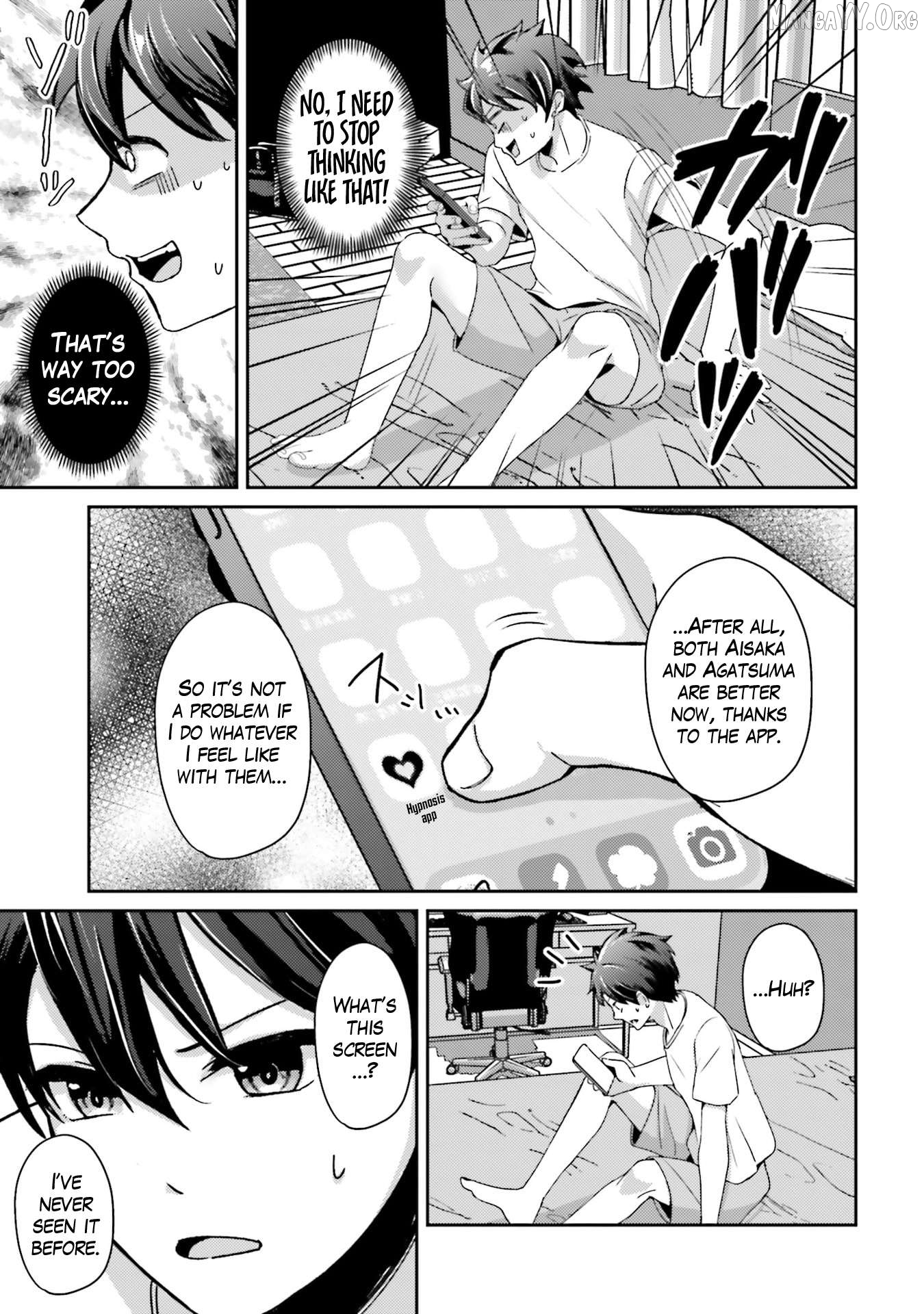 Te ni iretan saimin apuri de yume no haaremu seikatsu o okuritai Chapter 9.2 - page 6