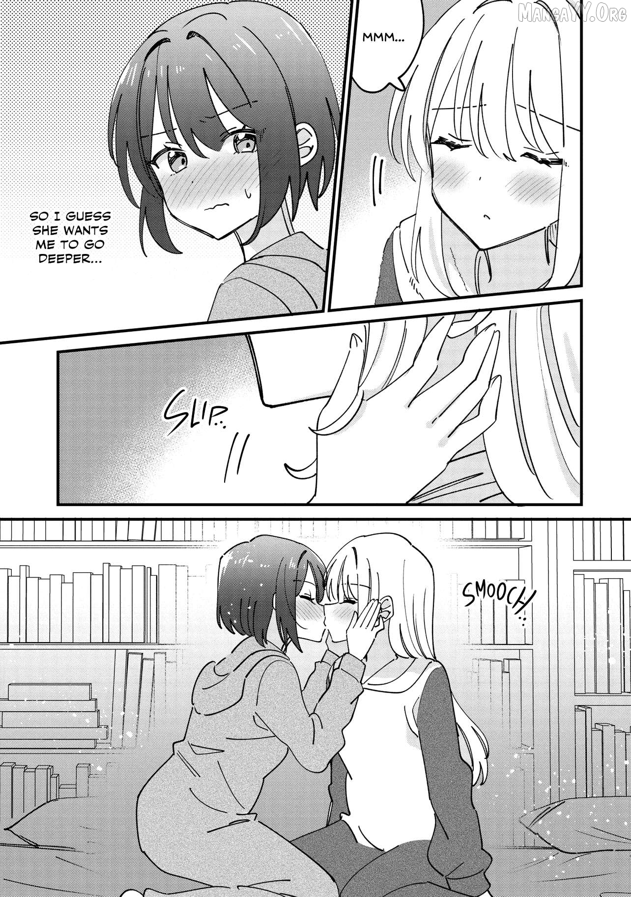 Kao dake yoi Classmate ga Yatara to Guigui Kuru Yuri no Hanashi Chapter 10.3 - page 2