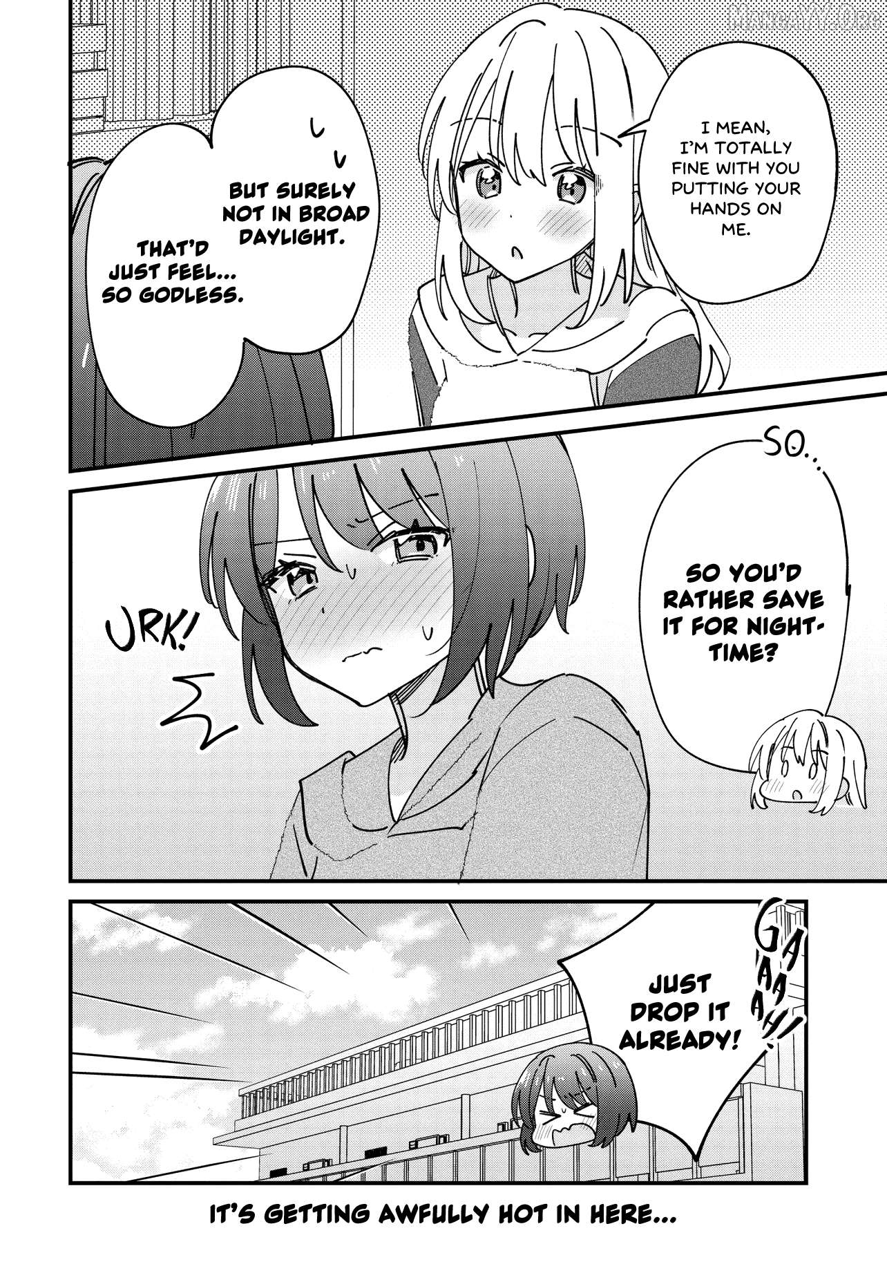 Kao dake yoi Classmate ga Yatara to Guigui Kuru Yuri no Hanashi Chapter 10.3 - page 7