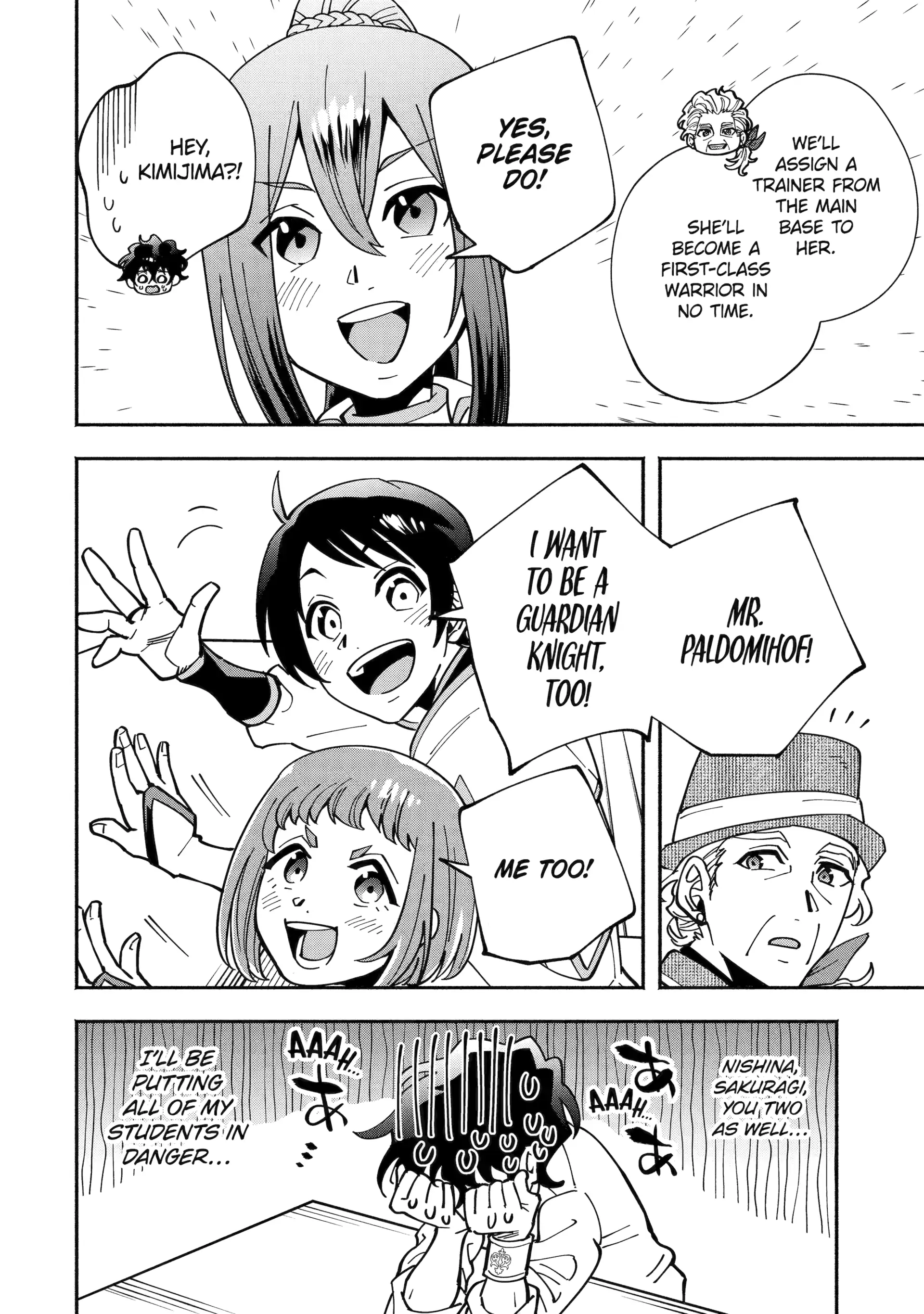 Saikyou Ranking ga Aru Isekai ni Seito tachi to Suudah Teni Shita Koukou Kyoushi no Ore, Mob Kara Kensei e to Nariagari Chapter 11 - page 24