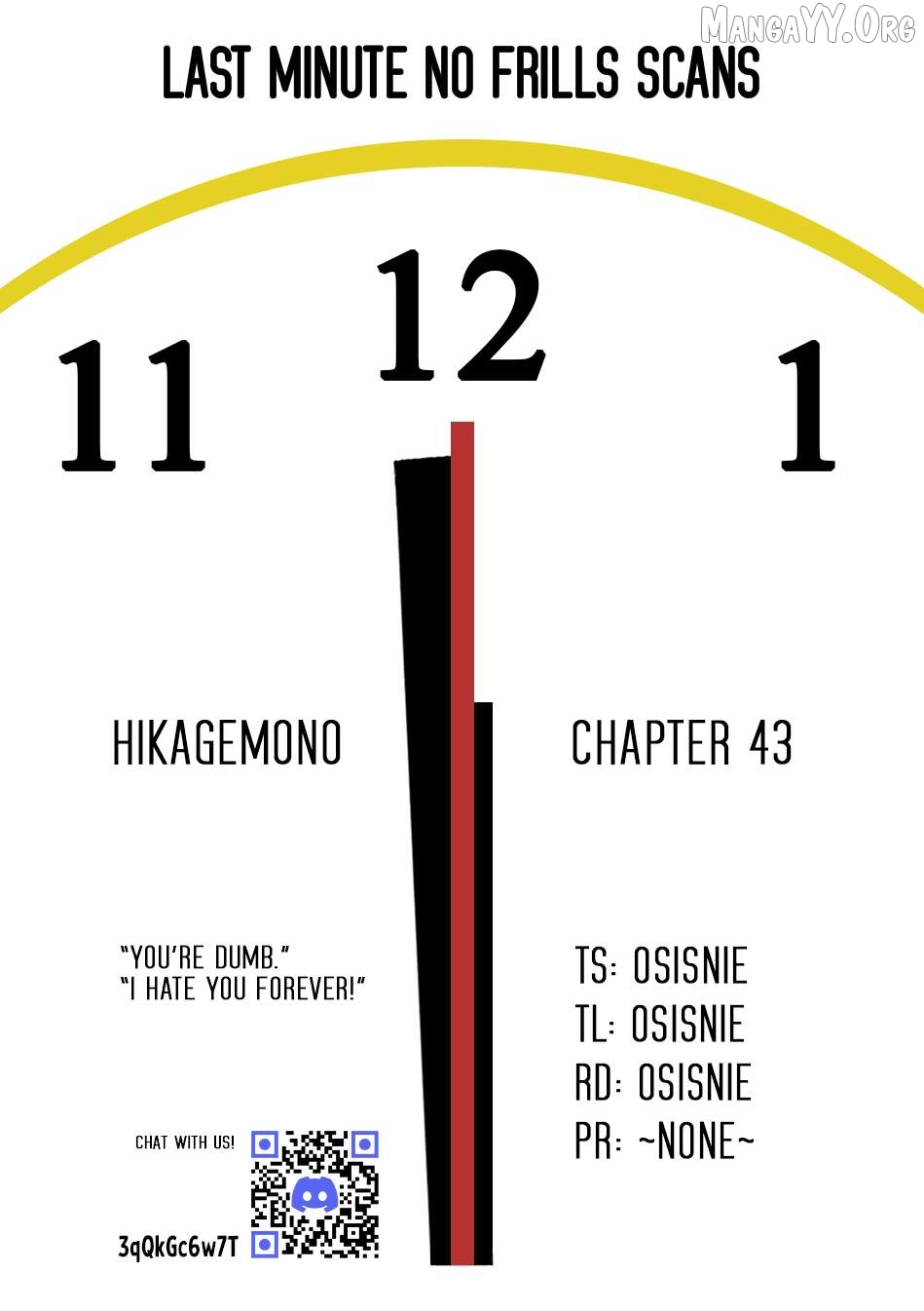 Hikagemono Demo Yarinaoshite Ii Desu ka? Chapter 43 - page 18