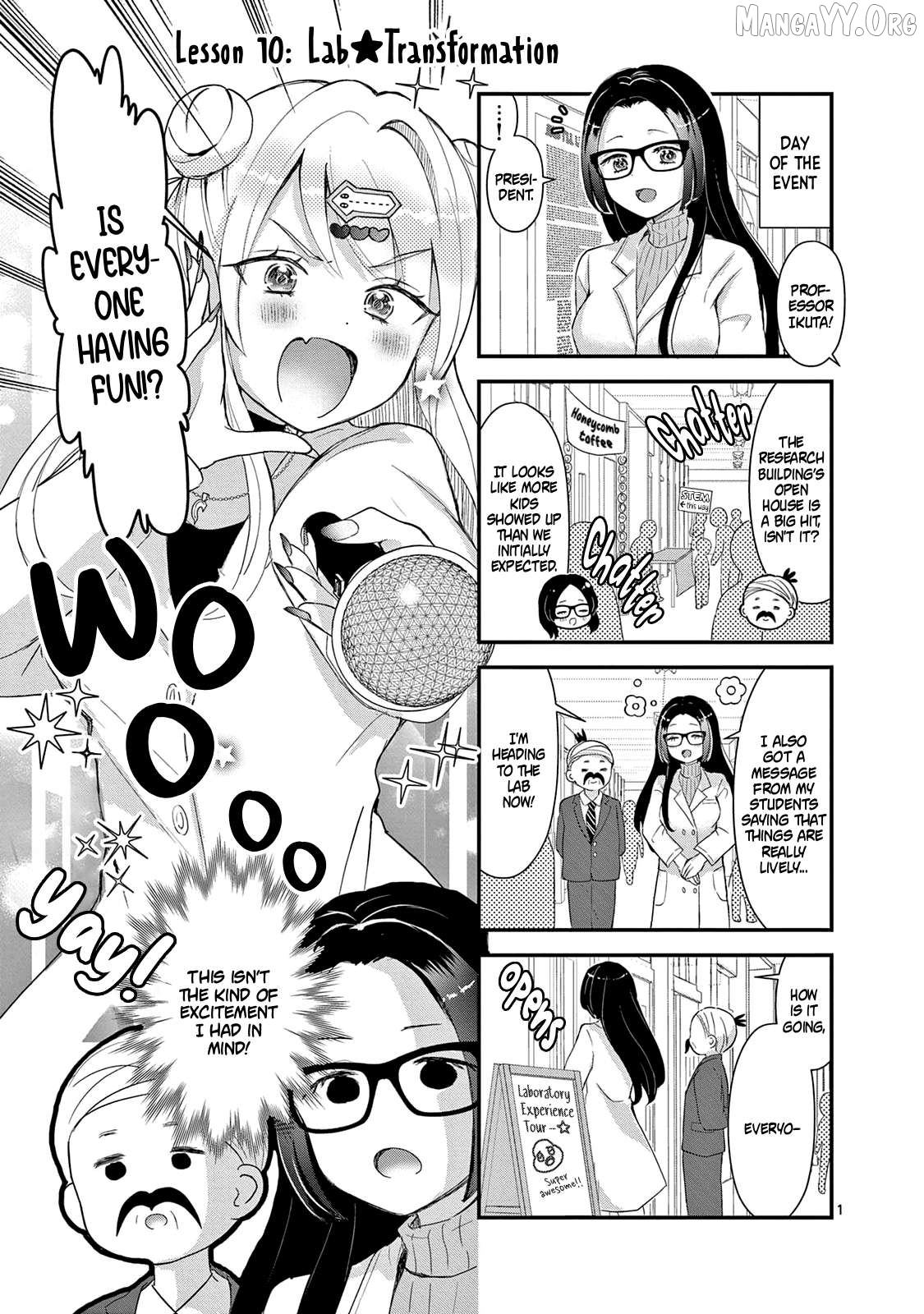 Lalalab☆ ~Gal to Kagaku to Seishun to!~ Chapter 10 - page 2