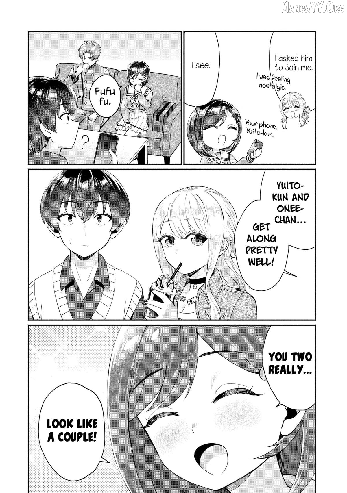Douyara Ore wa imadoki Gal na Toshiue Osananajimi kara Gekiomokanjou wo Mukerareteirurashii Chapter 8 - page 6