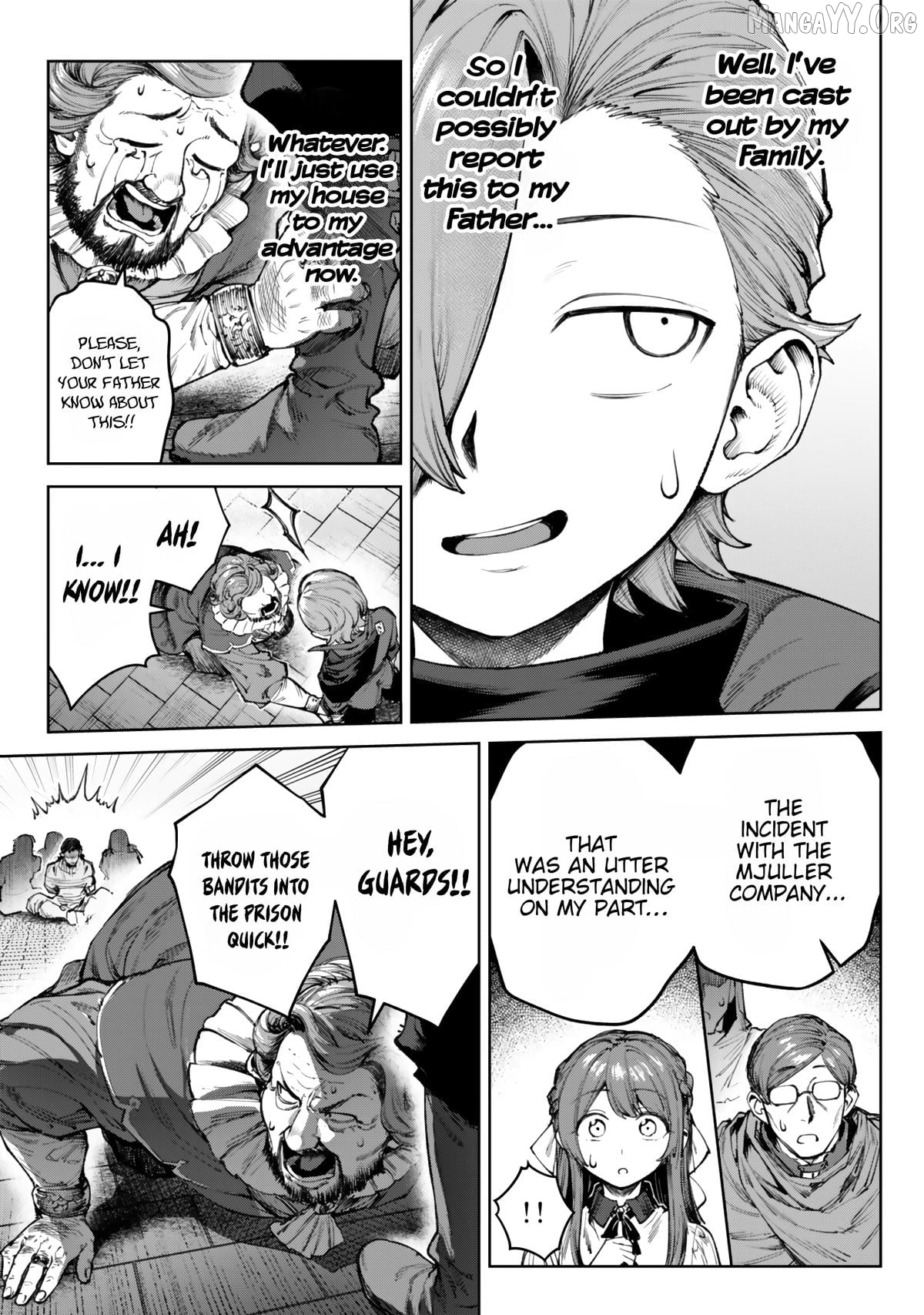 Kuromaku Ikka ni Tensei Shita kedo Gensaku Mushishite Dokuritsu Suru Chapter 5.4 - page 3