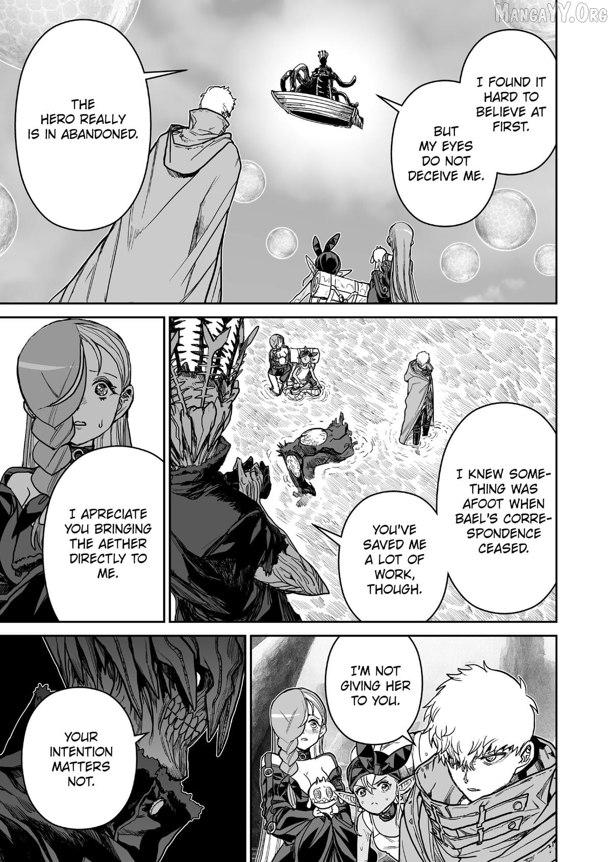 Abandoned: The Hero Who's So Strong He Breaks Every Weapon and The Elf Blacksmith Chapter 23 - page 13