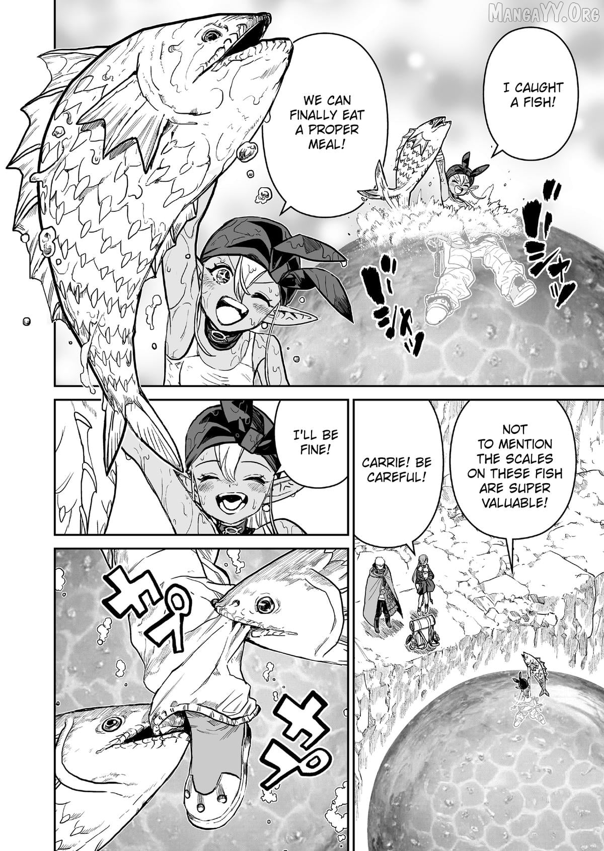 Abandoned: The Hero Who's So Strong He Breaks Every Weapon and The Elf Blacksmith Chapter 23 - page 4